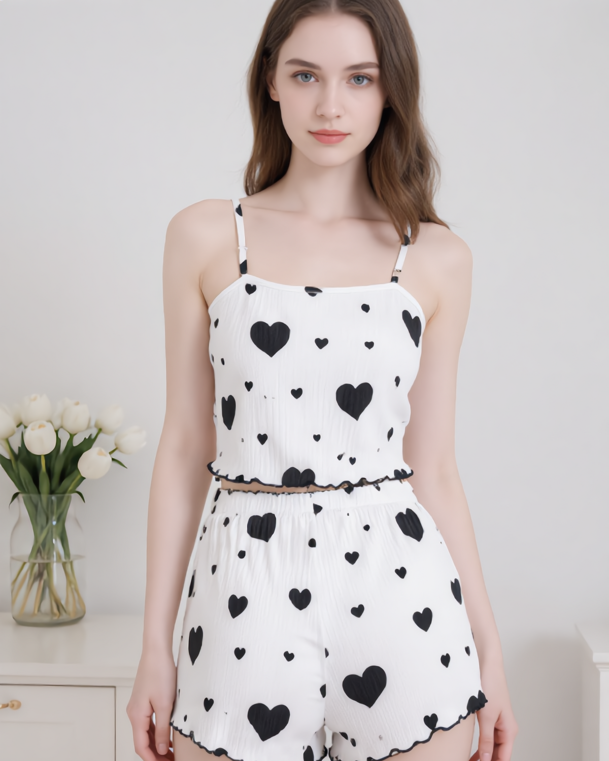 Sweetheart Shorts Nightwear