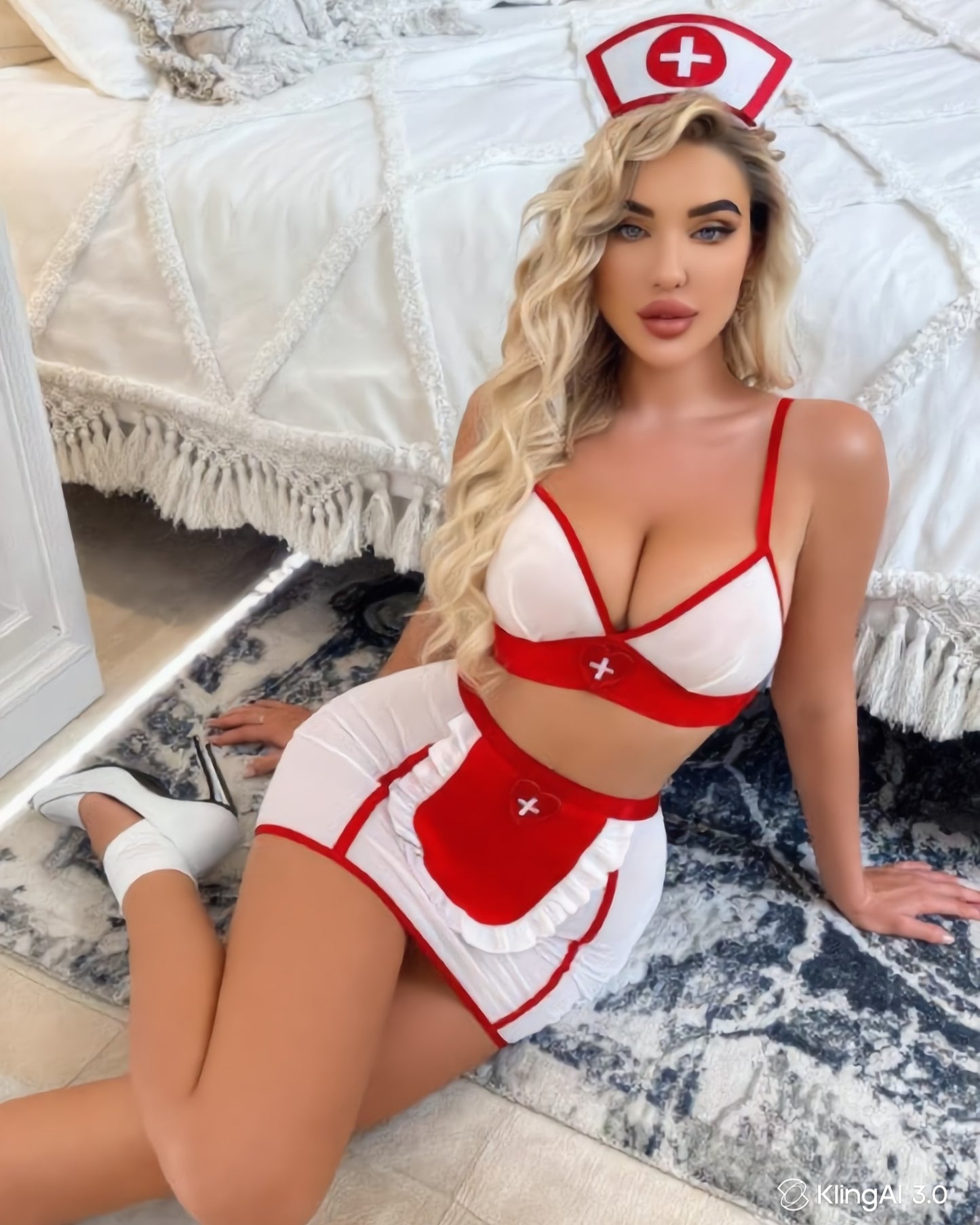 Nurse Apron Lingerie Set