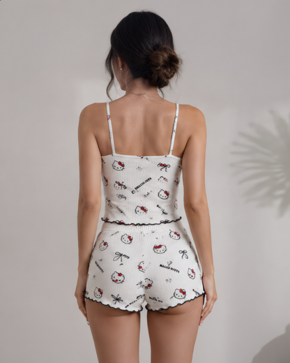 Charm Bow Sleepwear Set