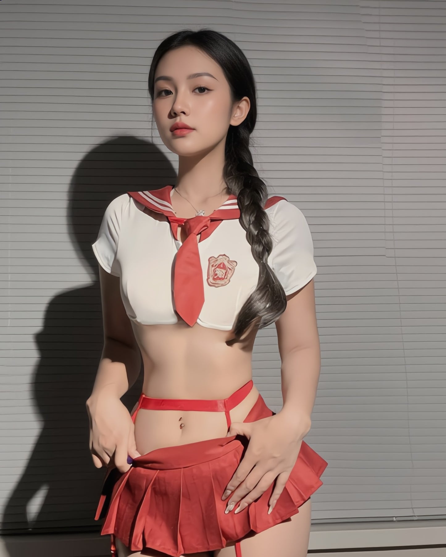 Cherry Sailor Schoolgirl Fantasy Set