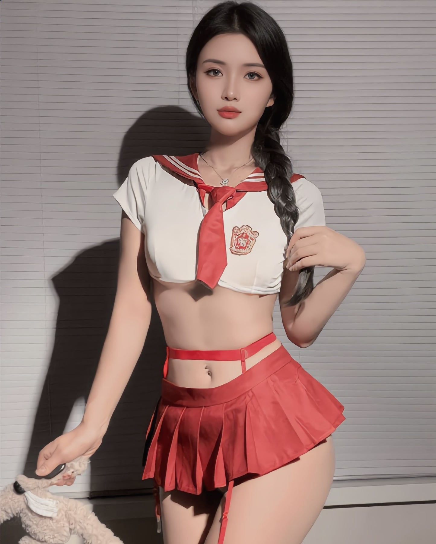 Cherry Sailor Schoolgirl Fantasy Set