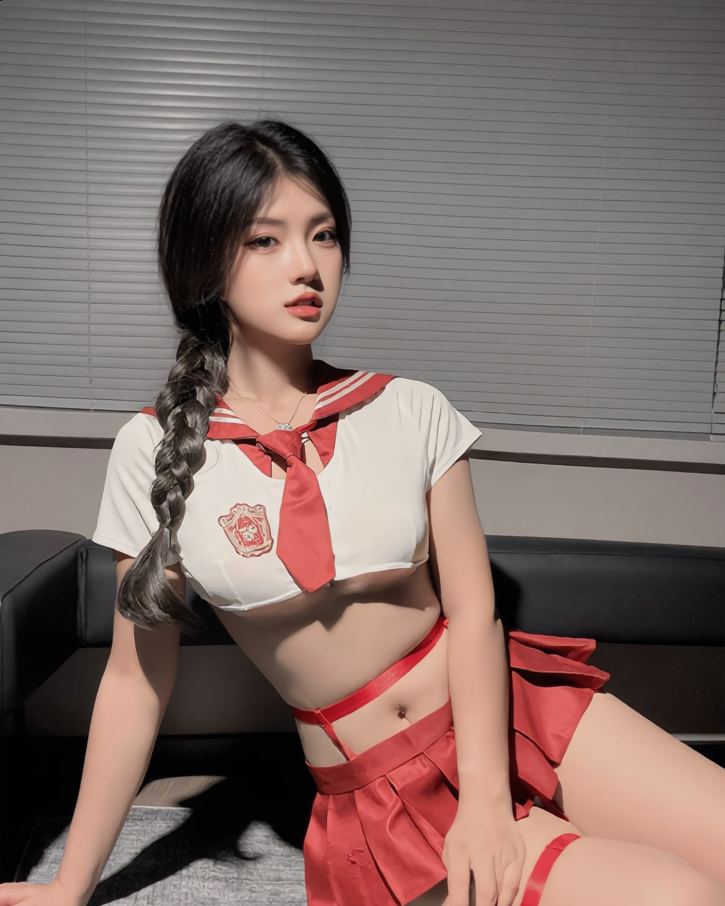 Cherry Sailor Schoolgirl Fantasy Set
