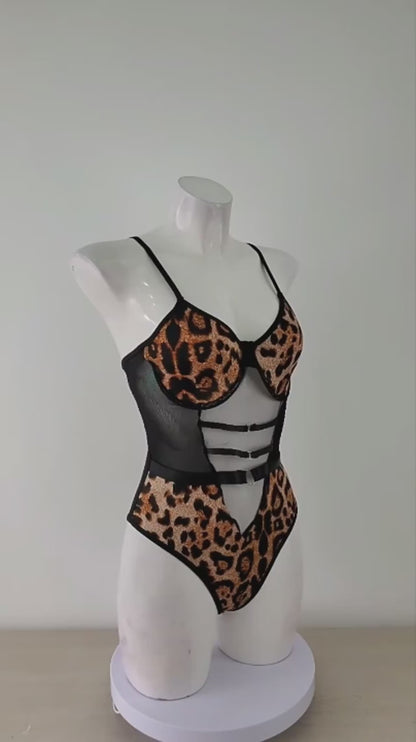 Leopard Luxe Teddy